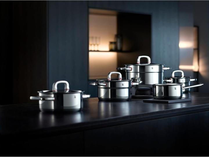 Image du produit WMF Fleischtopf PREMIUM ONE silberfarben (24 cm, Casserole, Acier inoxydable)