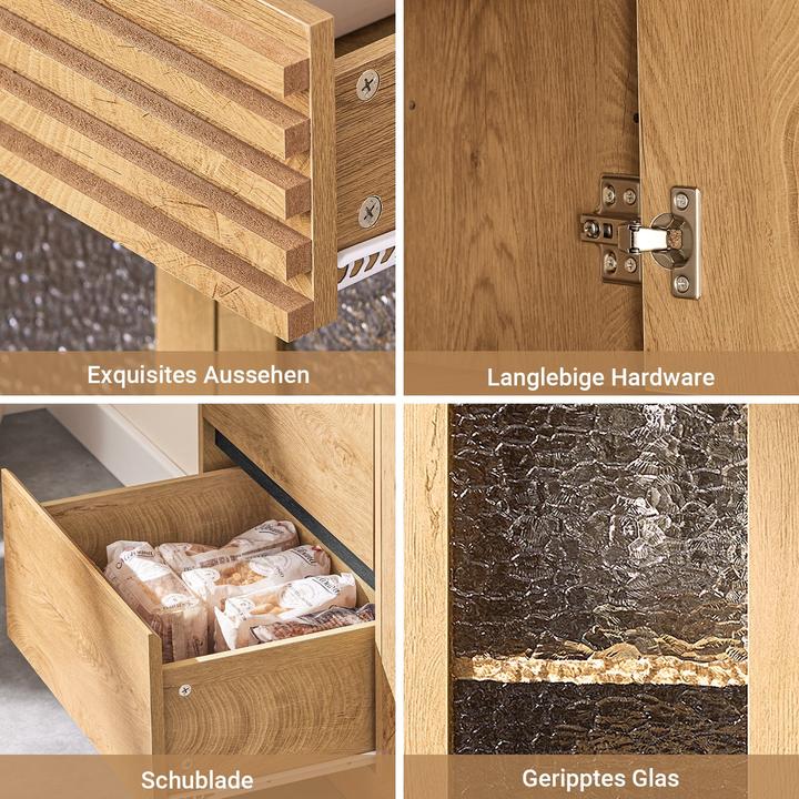 Image du produit SoBuy Schrank Sideboard (112 x 40 x 89 cm)