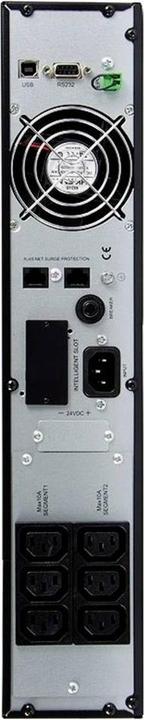 Actual product image GreenCell RTII 1000VA 900W for Server Rack Black - Online UPS (1000 VA, 900 W, Online double converter UPS)