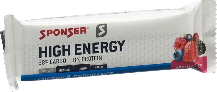 Image du produit Sponser High Energy Bar (Baies, 1 pcs, 45 g)