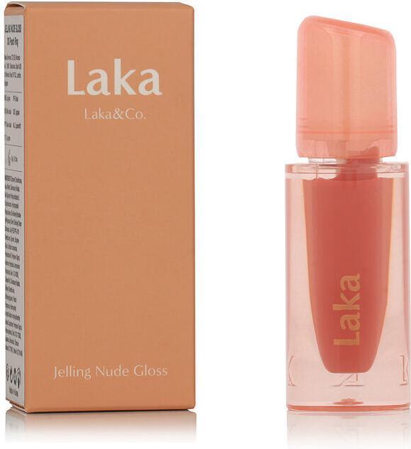 Actual product image Laka Jelling nude gloss 303 Peach ring (303 Peach ring)