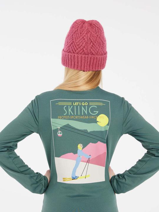 Actual product image Protest HEAVY TOP PRTDESRA JR 1/4 zip active top (152)