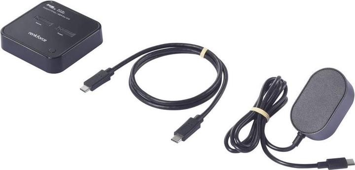 Actual product image Renkforce RF-TPCD-300 1fach Festplatten-Kopierstation M.2 PCIe NVMe, USB-C® (M.2)