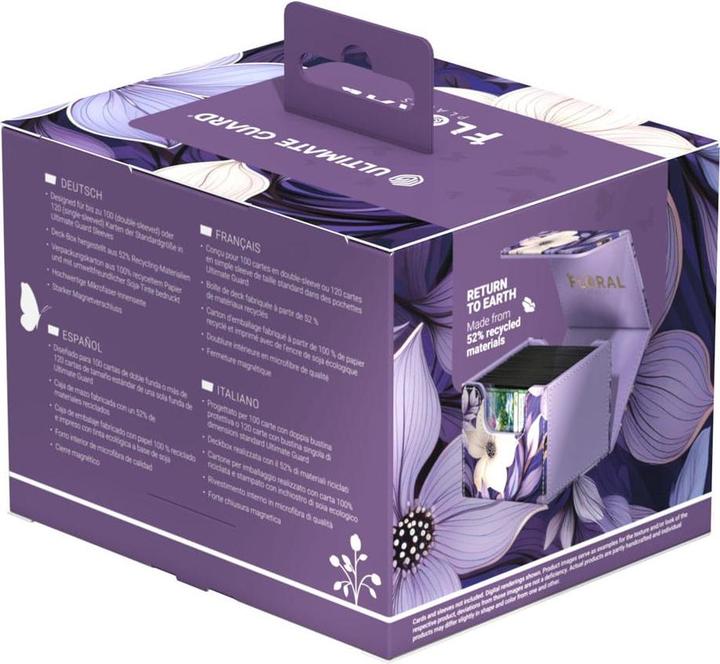Produktbild Ultimate Guard Kartenbox Sidewinder 100+ Floral Places – Moonlit Glen