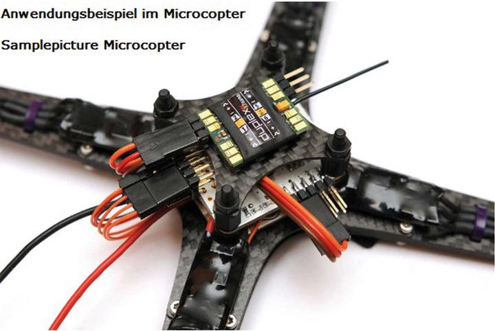 Actual product image Jeti Receiver DUPLEX 2.4EX R7 nano