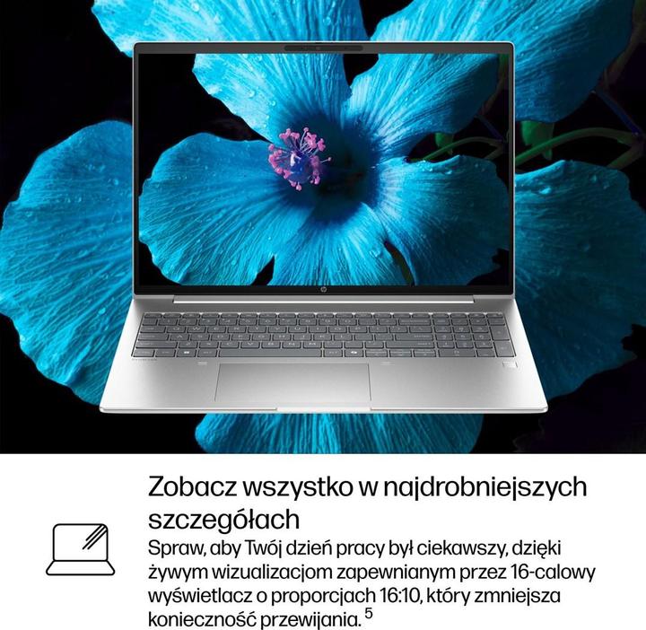 Actual product image HP ProBook 4 G1i 16 inch Notebook AI PC (16", 512 GB, 24 GB, Numeric keypad)