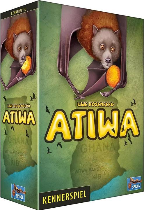 Actual product image Lookout LOOD0047 - Atiwa, Brettspiel, für 1-4 Spieler, ab 12 Jahren (DE-Ausgabe) (German, 1 - 4 Players)