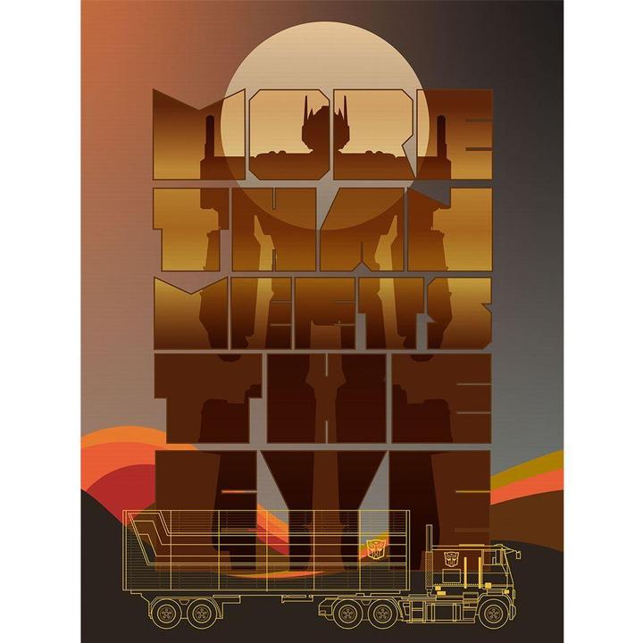 Transformers Leinwanddruck More Than Meets The Eye (80 x 60 cm)