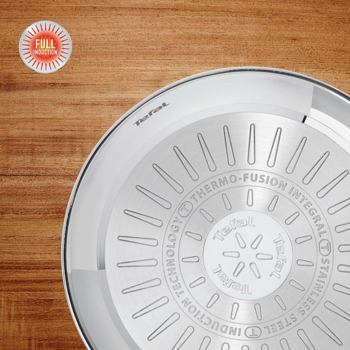 Produktbild Tefal E3080404 (24 cm, Wok Pfanne, Edelstahl)