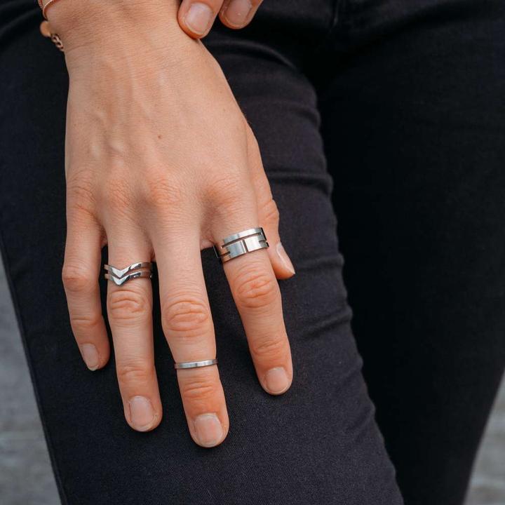 Produktbild Bijouteria Edelstahlring (66)