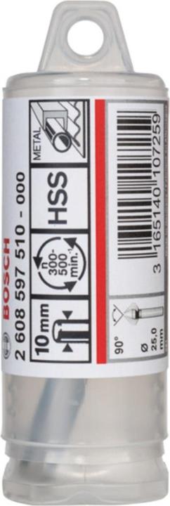 Produktbild Bosch Professional Zubehör PRO Soft Metal HSS Kegelsenker, 25 x 67 mm, M12 (10 mm)