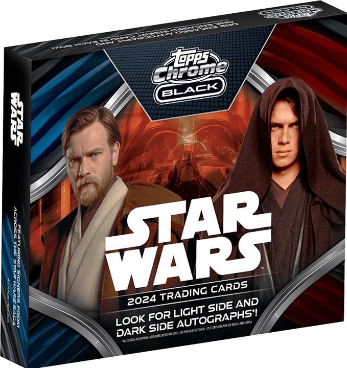 Topps 2024 Chrome Black Star Wars (Booster Pack)