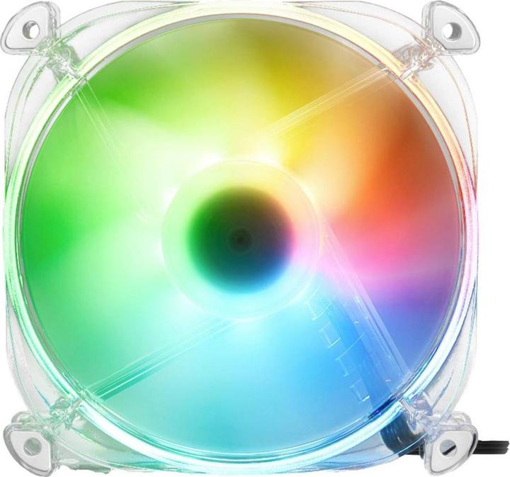 Actual product image Sharkoon Fan SHARK Disc PWM RGB (120 mm, 1x)