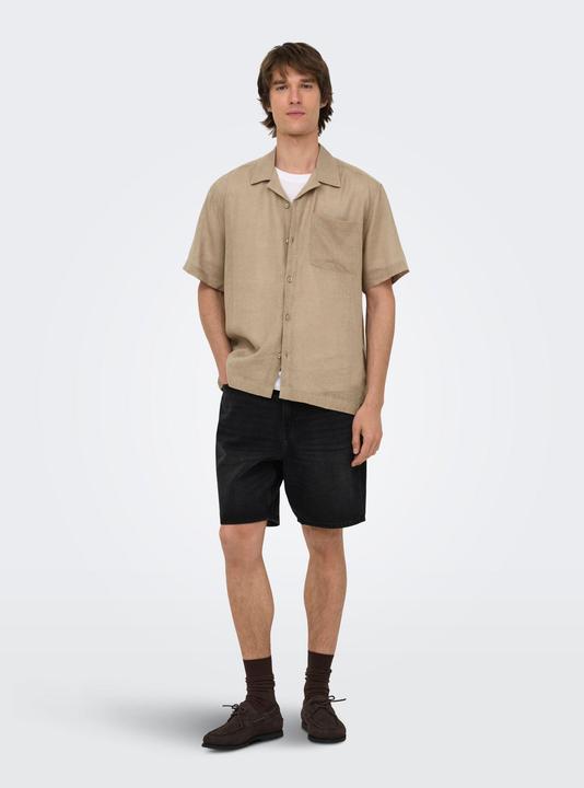 Produktbild Only & Sons Hemd Laurence Kurzarmhemd (L)