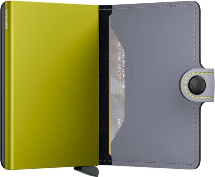 Immagine prodotto Secrid Geldbörse Miniwallet Matte Mini Grey&Lime