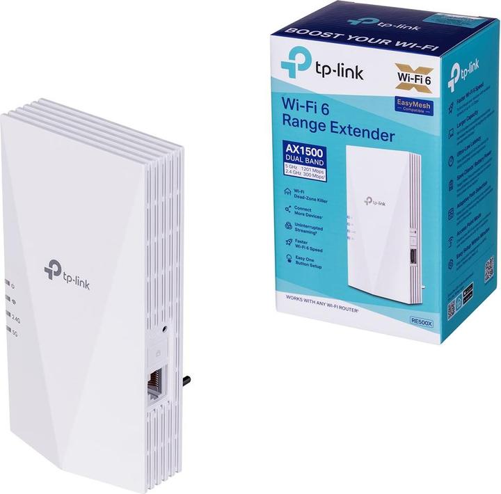 Produktbild TP-Link RE500X (1200 Mbit/s, 300 Mbit/s)