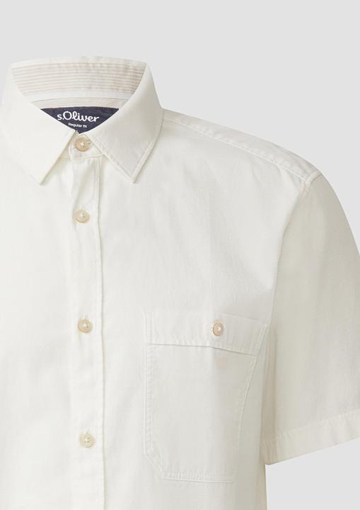 Immagine prodotto s.Oliver Regular Fit: Fein strukturiertes Kurzarmhemd (S)