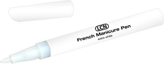Immagine prodotto LCN Penna per manicure francese (Decorazione unghie, Bianco extra)