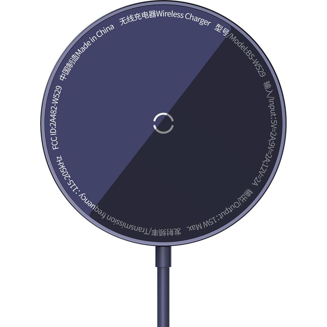 Thumbnail - Baseus Simple Mini3 (15 W), Wireless Charger, Violett
