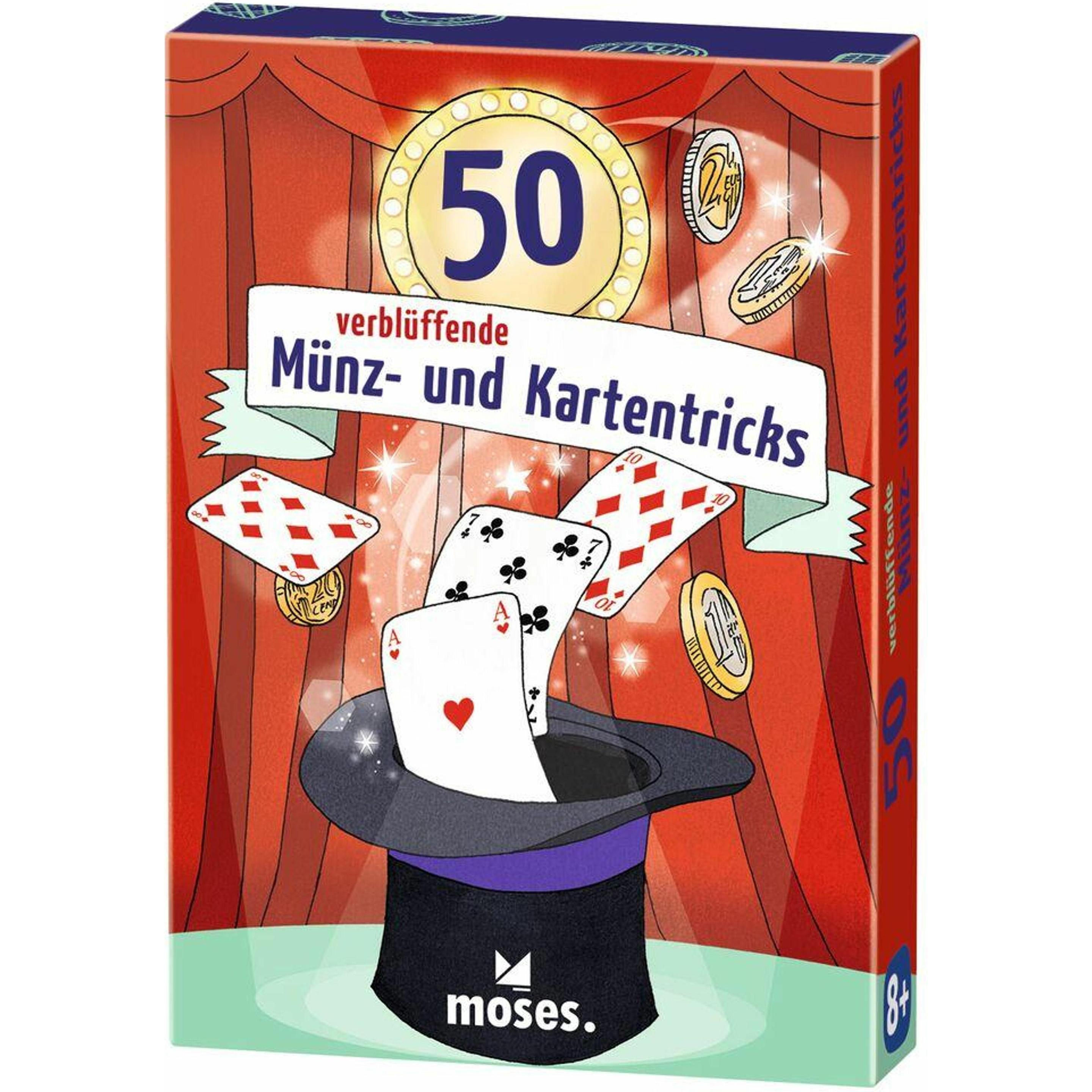 Moses Münz- und Kartentricks (Deutsch, 1 - 10 Spieler)