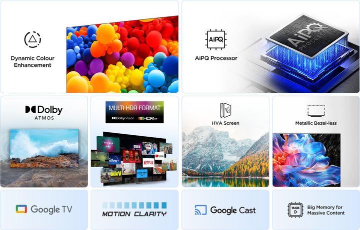 Actual product image TCL 65V6C 164 cm (65) (65", LED, 4K, 2025)