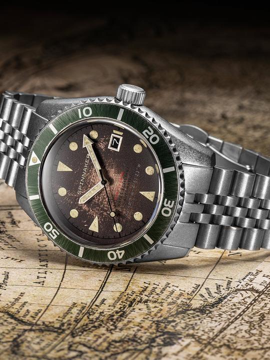 Immagine prodotto Spinnaker SP-5089-22 Wreck Automatic 44mm 20ATM (Orologio sub, 44 mm)