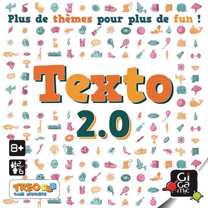 Image du produit Gigamic Texto f (Français, 2 - 6 Joueur)