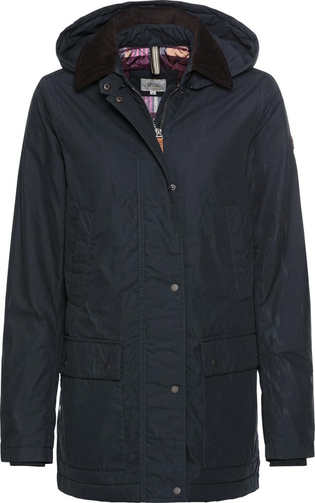 Camel Active Wachsjacke mit abnehmbarer Kapuze