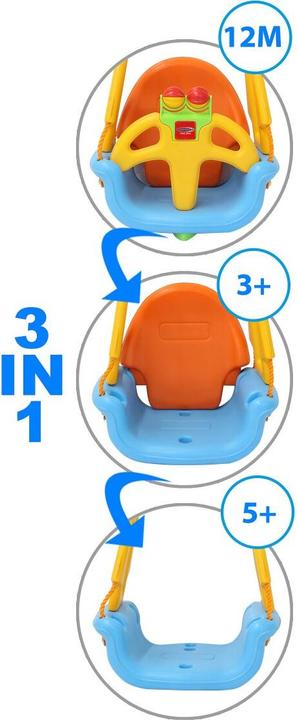 Produktbild Jamara Kinderschaukel Grow with me 3in1 rot