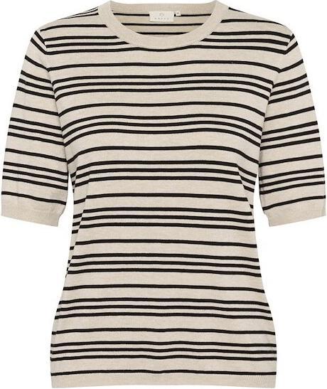 Black, Feather Grey Stripe