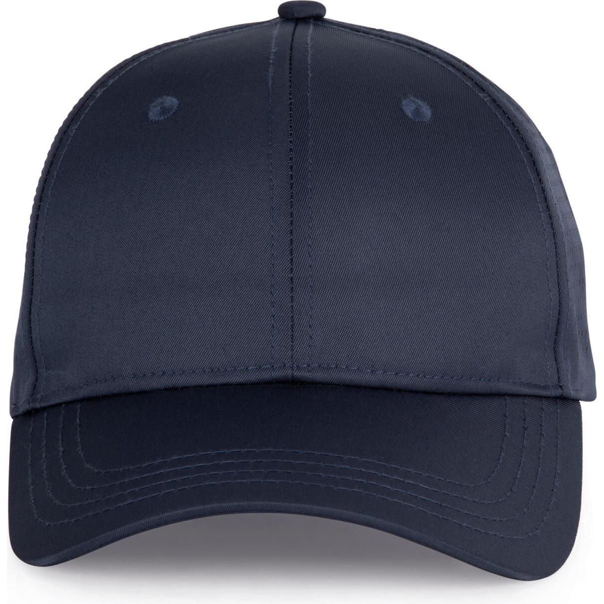 K-up, Herren, Cap, 6-Panel-Mütze mit Mikroperforation, Blau, (One Size)