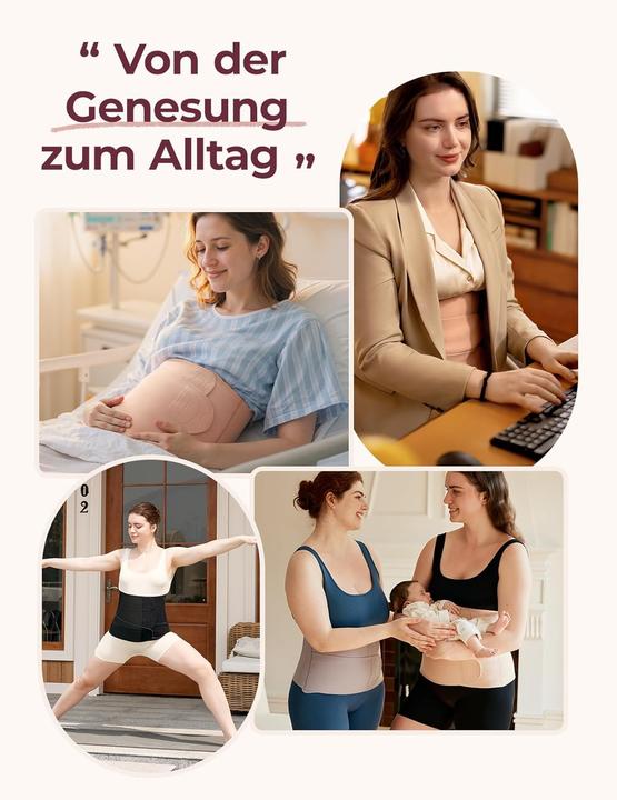 Actual product image Momcozy Ergowrap Bauchgurt für Kaiserschnitt-Rückbildung (XXL)
