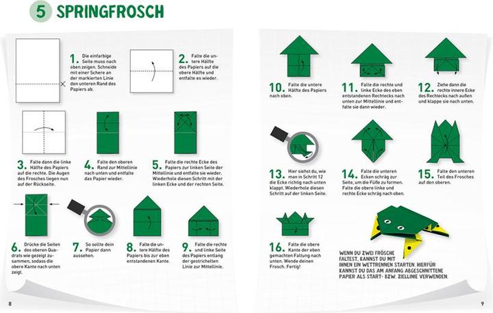 Etichetta energetica Giochi classici di piegatura della carta (48 x)