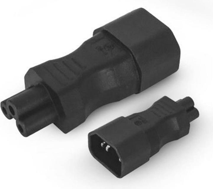 Alpha Elettronica Adapterstecker C5 - C14, gerade (C14, C14)