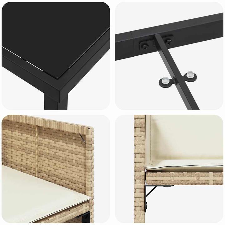 Produktbild vidaXL Garten Essgruppe