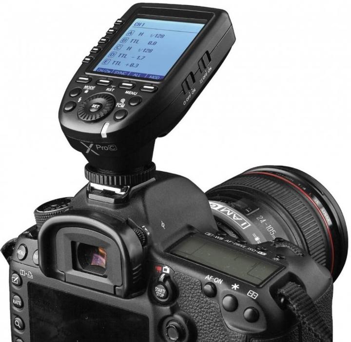 Actual product image Godox X-PROII radio transmitter for Canon (Funk)