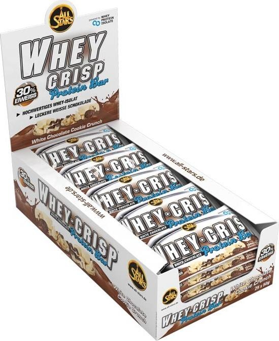 Produktbild All Stars Whey Crisp Protein Bar (Weisse Schokolade, 1 Stk., 50 g)
