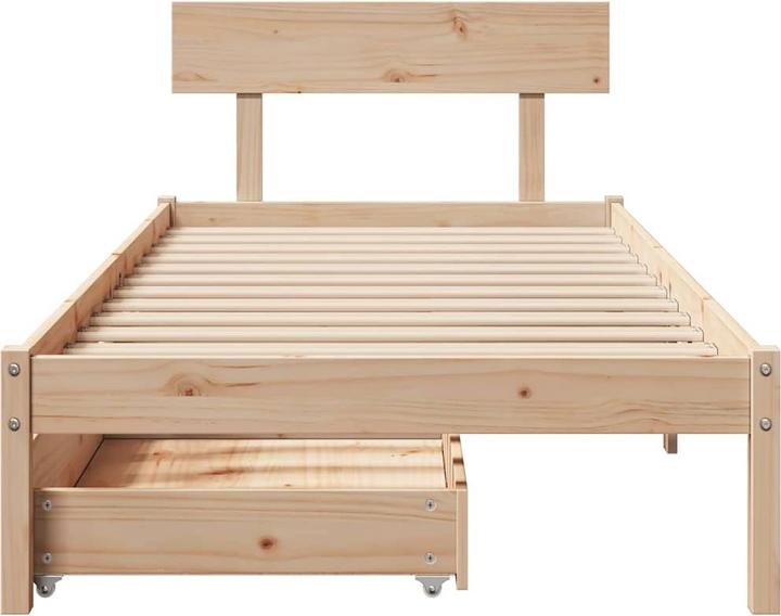 Actual product image vidaXL Bed (180 x 200 cm)