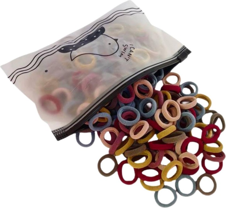 Milkii Multicolor Haargummi (100 Stk.) - Winter (Schmuck)