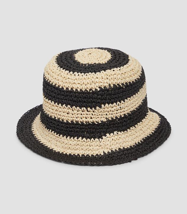 Actual product image s.Oliver Hut Hut aus Raffia mit Logo-Ring (One size)