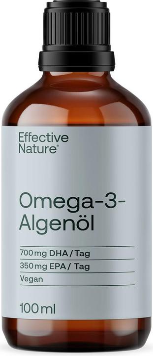Immagine prodotto Effective Nature Olio di alghe Omega 3 (Liquido, 100 ml)