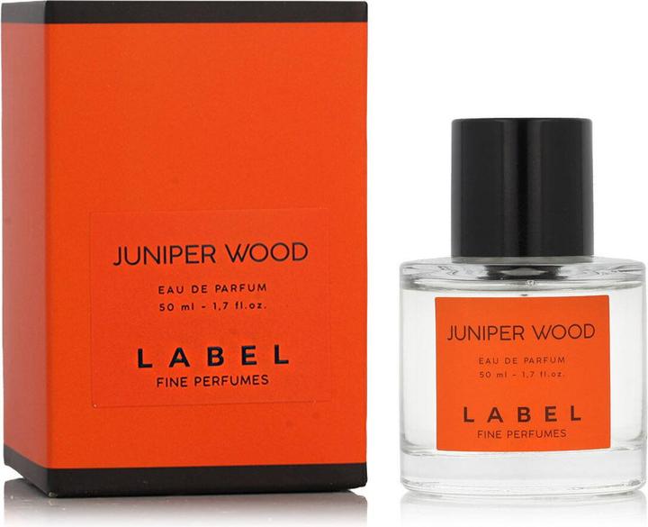 Actual product image Label Juniper Wood EdP Eau de Parfum 50ml (Eau de parfum, 50 ml)