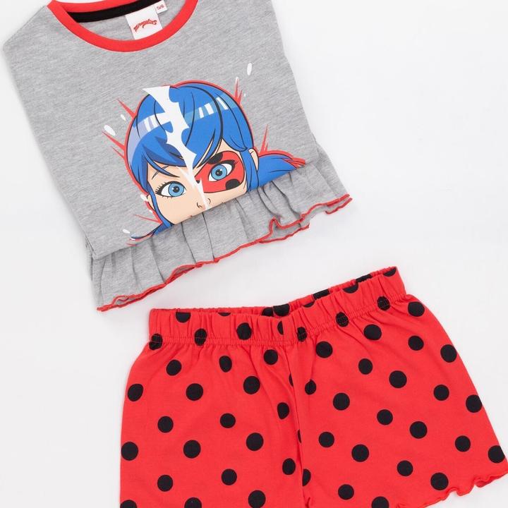 Image du produit Miraculous I Am My Own Hero! Pyjama avec short fille (pack de 3) (128)