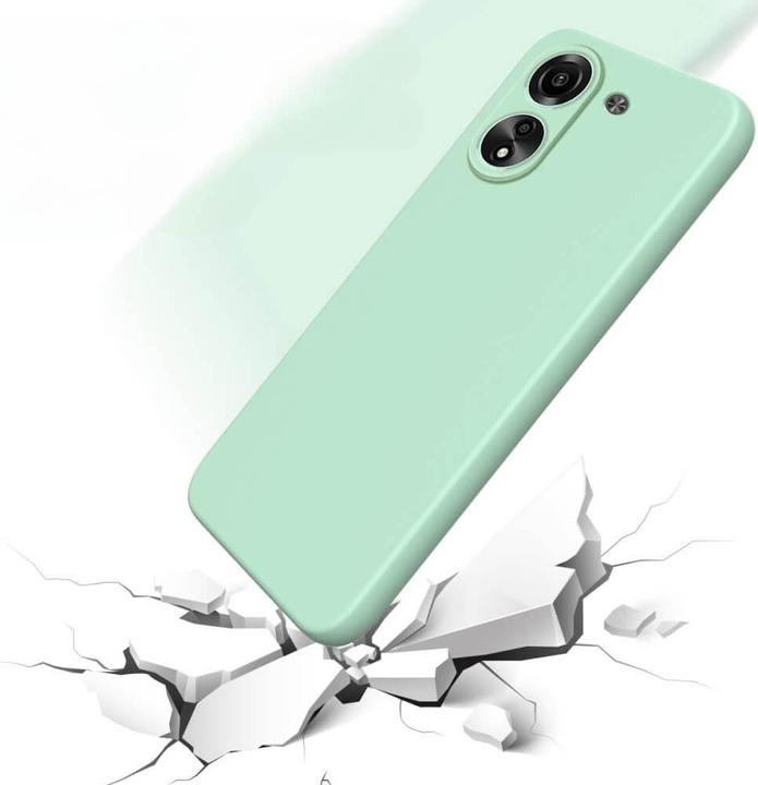 Produktbild Cover-Discount Xiaomi Poco C65 / Redmi 13C - Silikon Gummi Hülle grün (Xiaomi Poco C65)
