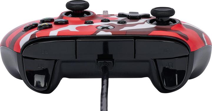 Immagine prodotto PowerA Controller cablato migliorato per Xbox Serie X|S - Rosso Camo (Xbox Series X, Xbox Serie S, Xbox One S)