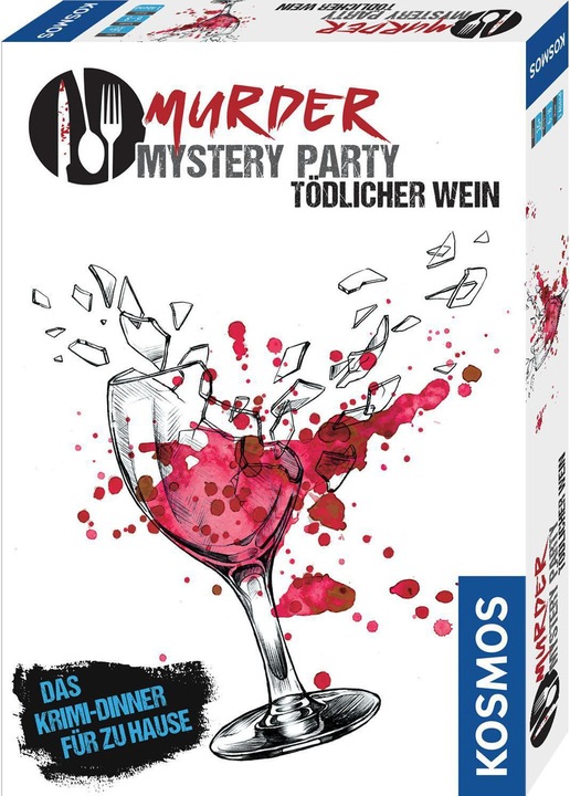 Actual product image Kosmos Murder Mystery Party - deadly wine (German)