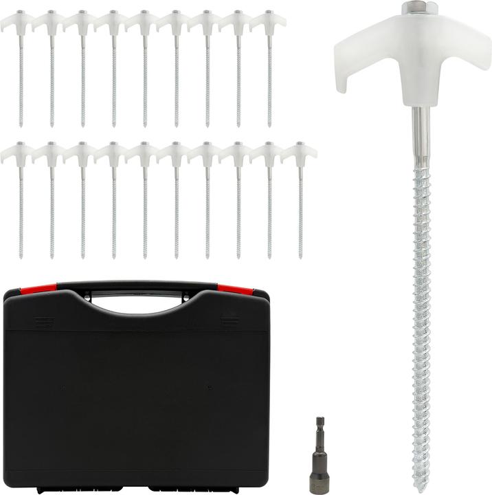 Relaxdays 20 x Schraubheringe