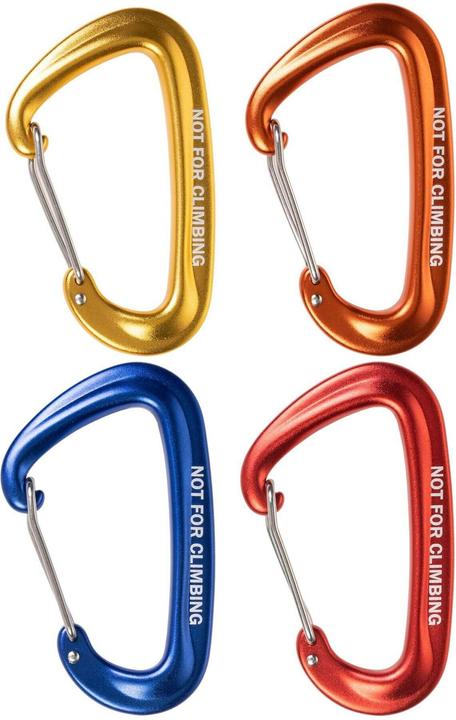 Produktbild Koor Karabinerhaken Fissare, Mehrfarbig, 4 Stück