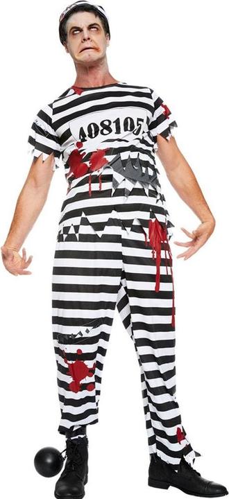 Immagine prodotto Amscan Costume da uomo Zombie detenuto taglia L (L)