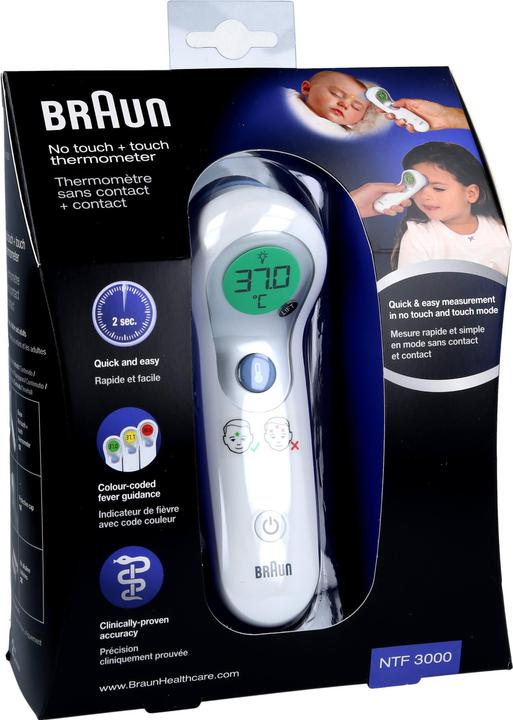 Produktbild Braun Ntf 3000 (Berührungslos, Stirn)